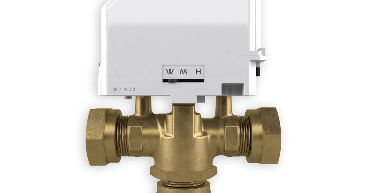 Motorised Valve 3 Port Diverter Drayton Controls